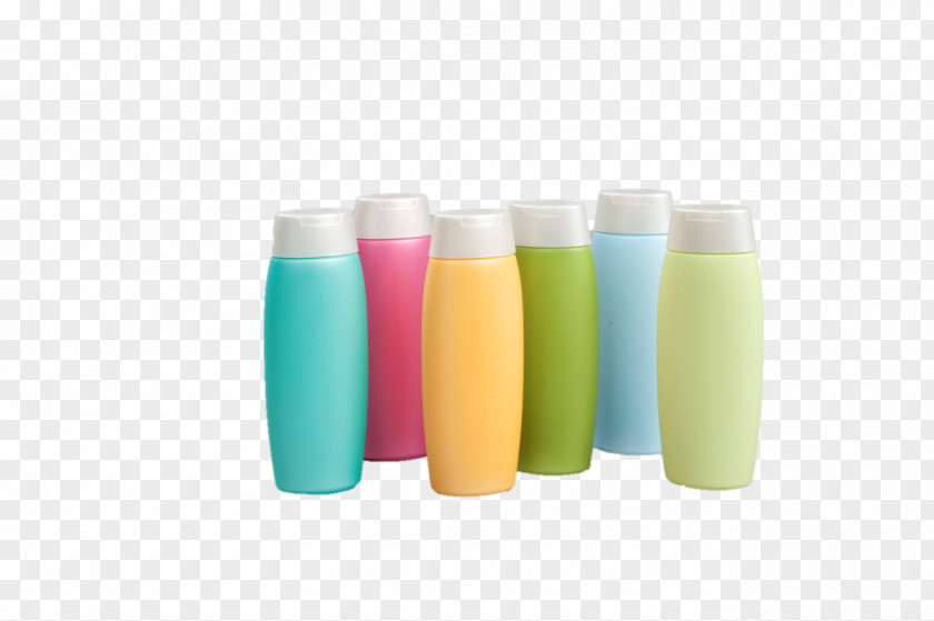Color Dynamic Lines Plastic Bottle Water Bottles PNG