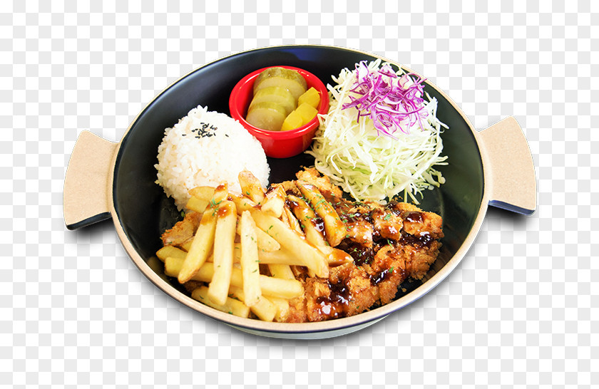 Cutlets Tonkatsu Cooked Rice Deep Frying Cutlet Plate Lunch PNG