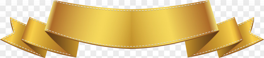 Golden Banner Clip Art Image Paper PNG