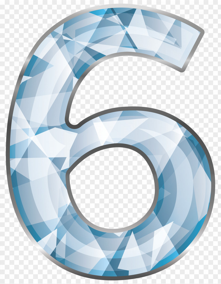 Six Number Numerical Digit PNG