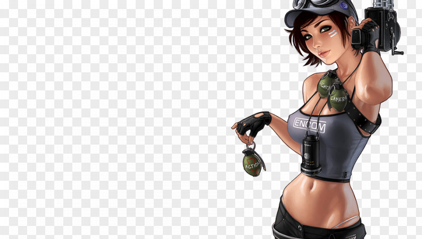 Cartoon Samurai Desktop Wallpaper Female 4K Resolution 1080p Art PNG
