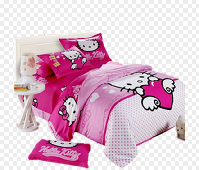 Chicken Bed Sheets Hello Kitty Pillow PNG