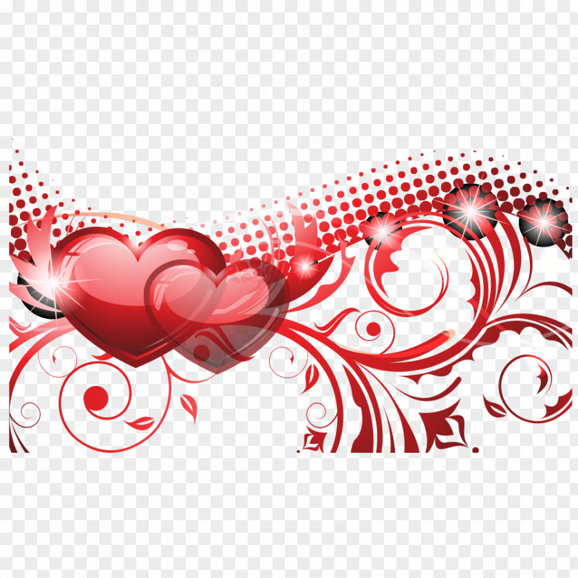 Love Red Background Graphics PNG