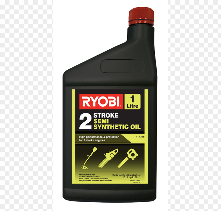 Oil Motor Ryobi Semisynthesis PNG