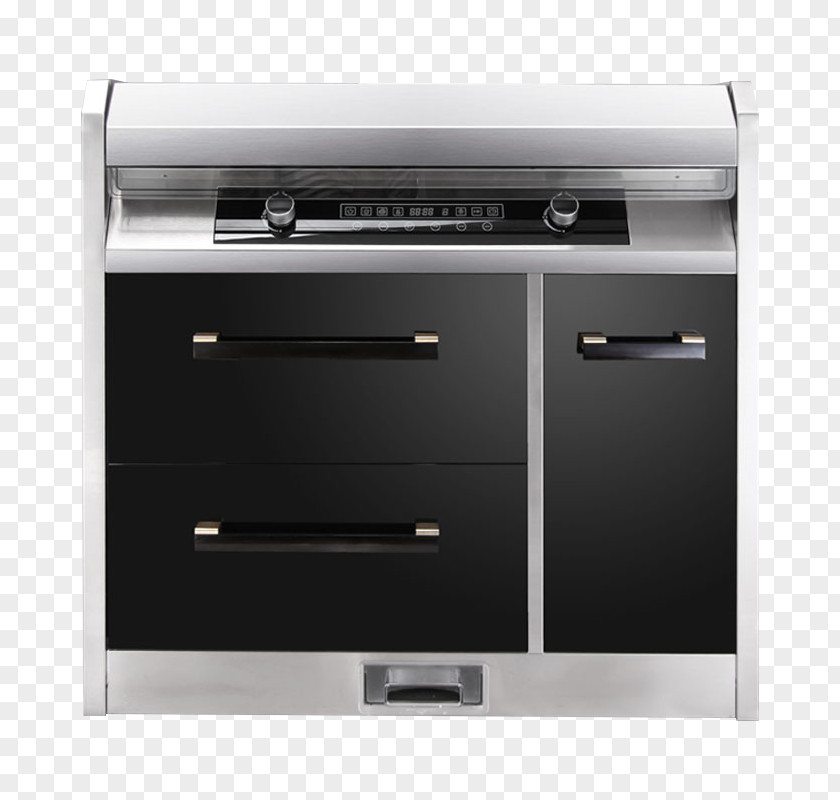 One Integrated Kitchen Oven Stove PNG