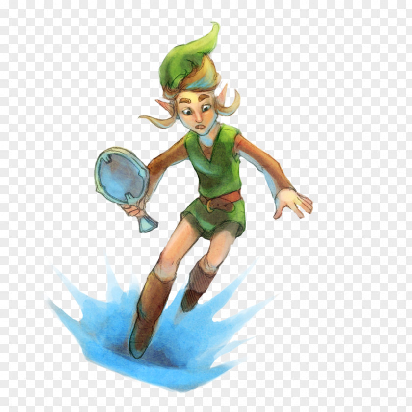 Painting The Legend Of Zelda: A Link To Past Magic Mirror Fan Art PNG