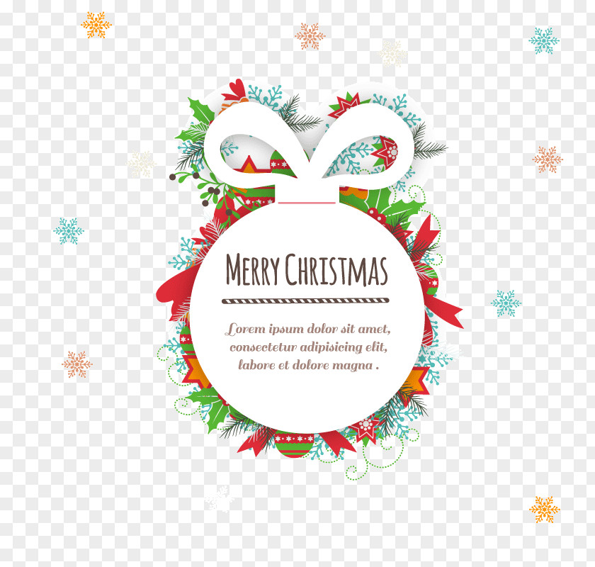 White Christmas Paper Lob Vector Material Ornament Euclidean Gift PNG