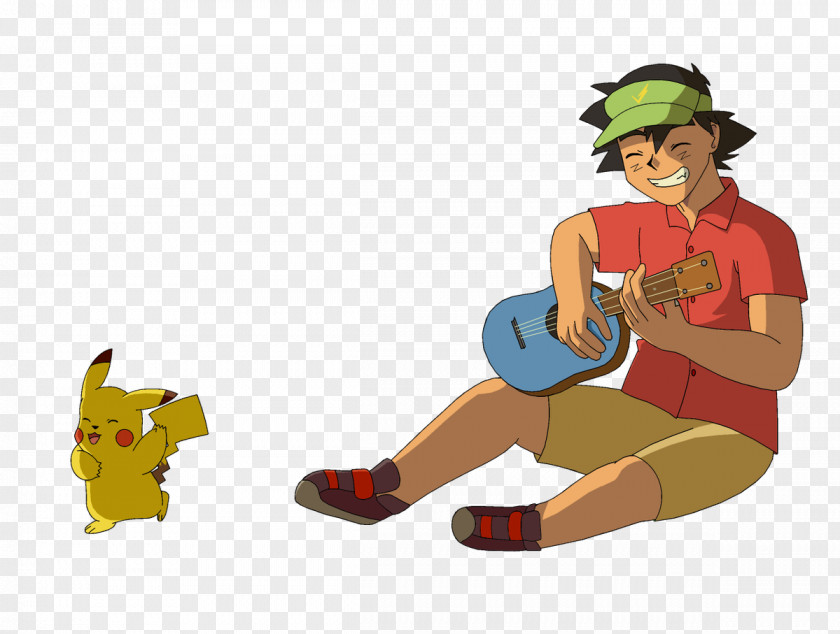 Ash Ketchum Pokemon Pikachu Illustration DeviantArt PNG