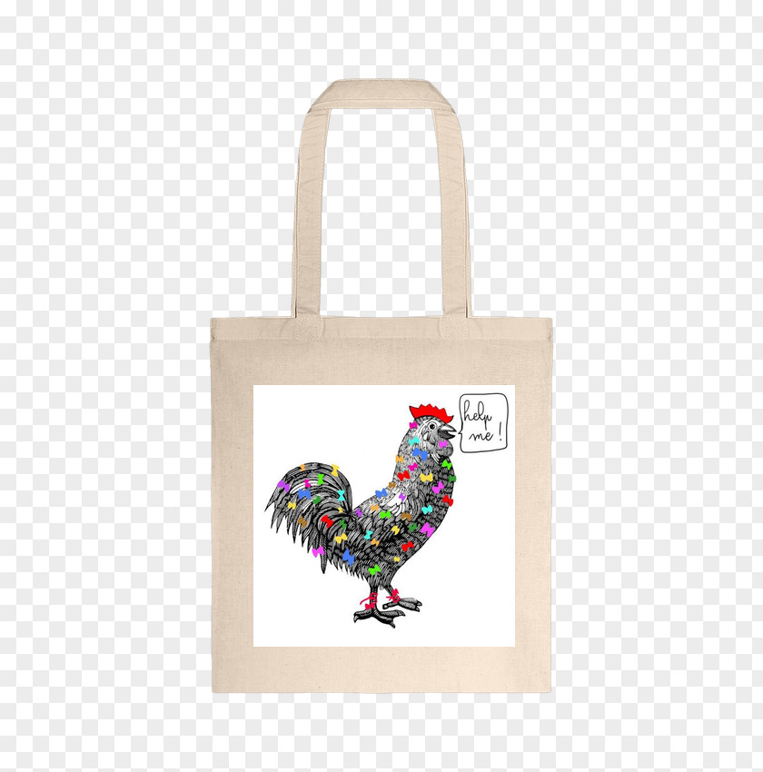 Bag Rooster Tote Chicken As Food Font PNG