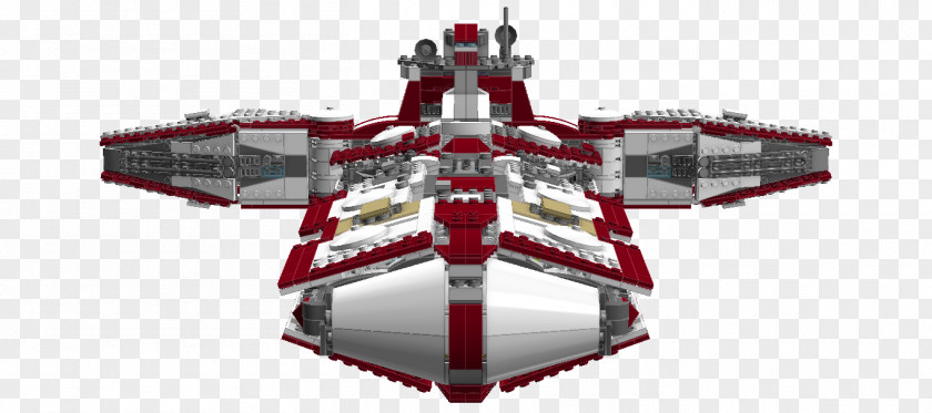 Clone Wars Lego Star Nebulon-B Frigate PNG