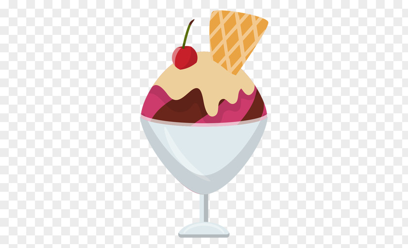 Ice Cream Sundae Cones Pops PNG