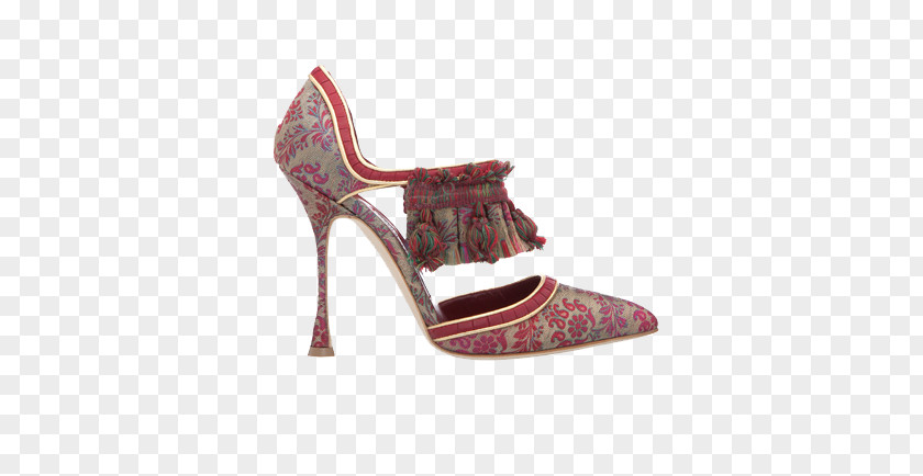 Manolo Chinese Style High Heels Shoes High-heeled Footwear Shoe Designer Charlotte Olympia PNG