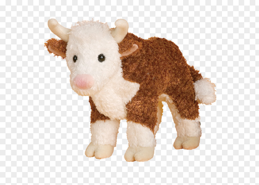 Stuffed Dog Animals & Cuddly Toys Hereford Cattle Plush Ty Inc. PNG