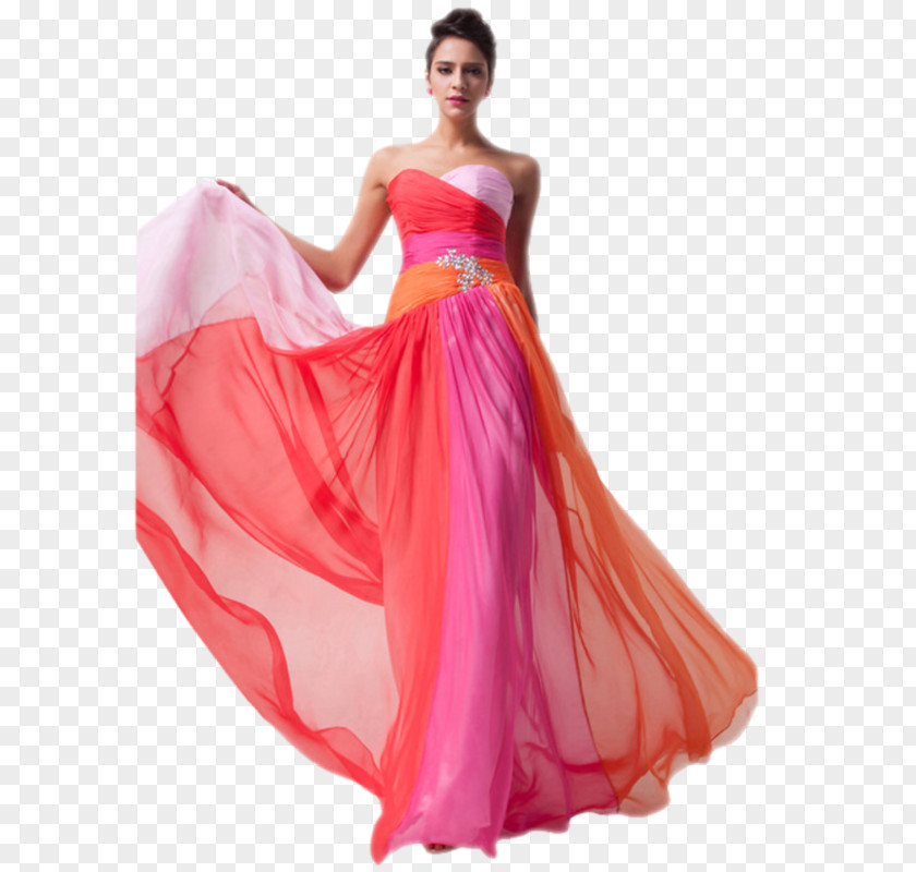 Dress Wedding Evening Gown Prom PNG