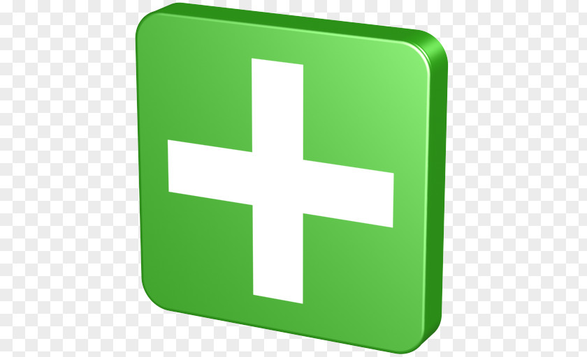 Plus Symbol Green Font PNG