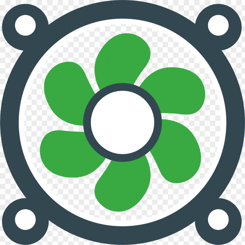 Pure Green Fan Clip Art PNG