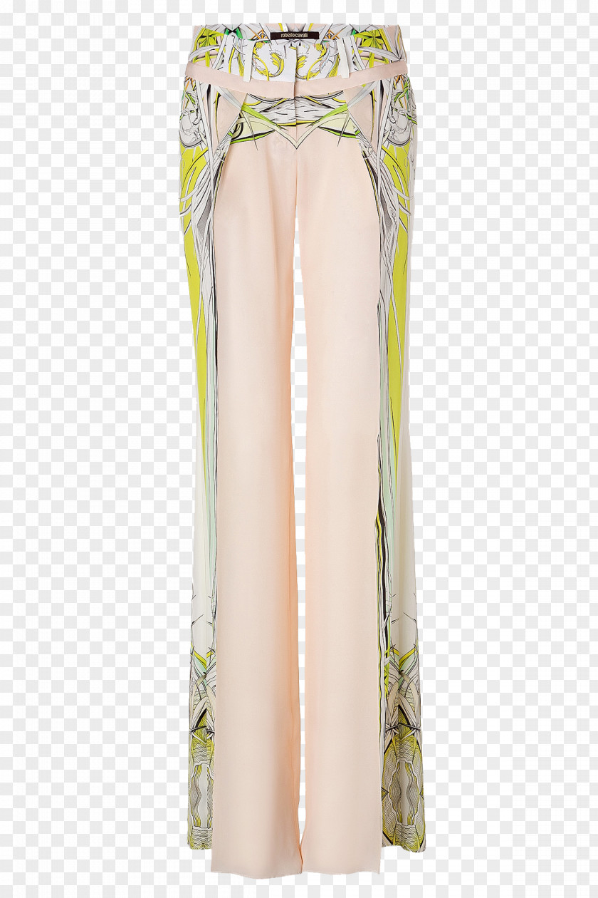 Silk Swirls Pants Skirt Fashion Waist Dress PNG