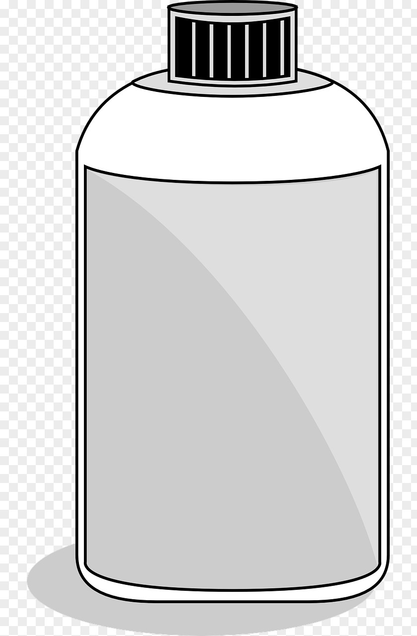 Bottle Black And White Drink PNG