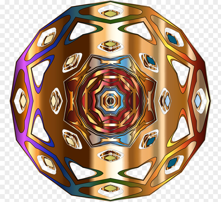 Circle Symmetry Pattern PNG