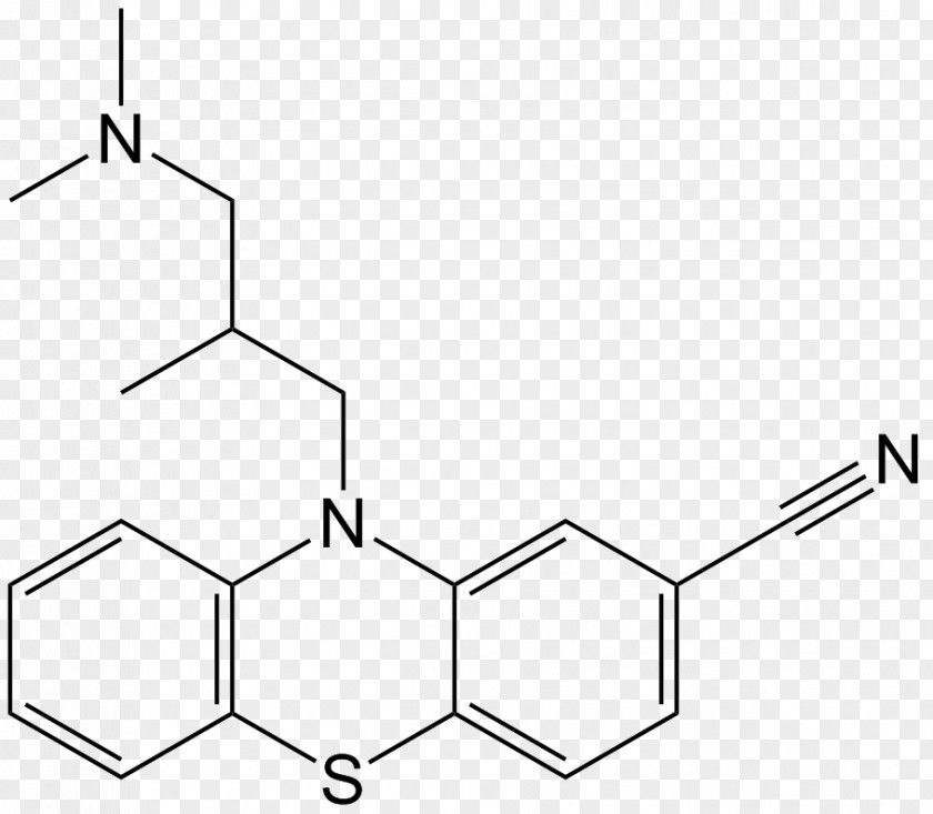 Cyamemazine Molar Mass Antipsychotic Chemical Formula PNG