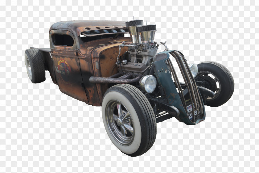 Hot Rod Car Pickup Truck Rat Motor Vehicle PNG