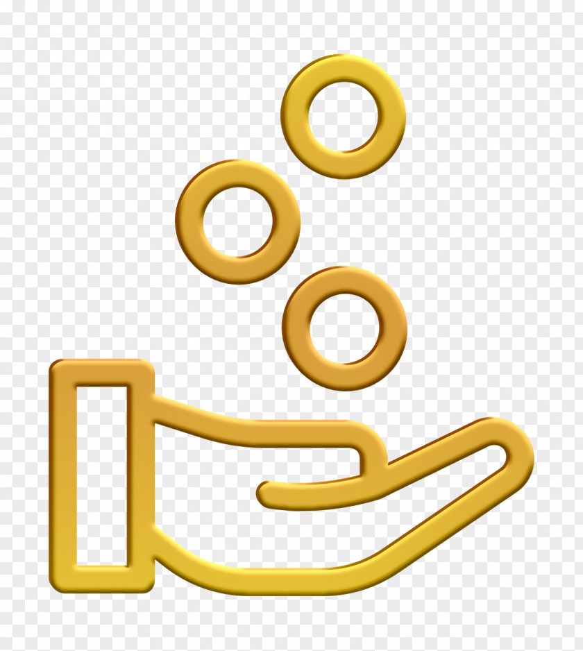 Work Productivity Icon Coins Cash PNG