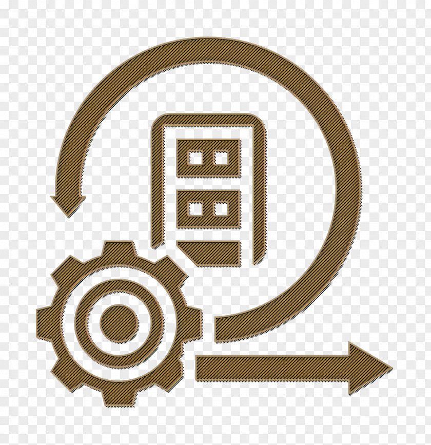 Agile Methodology Icon Gear Software Development PNG