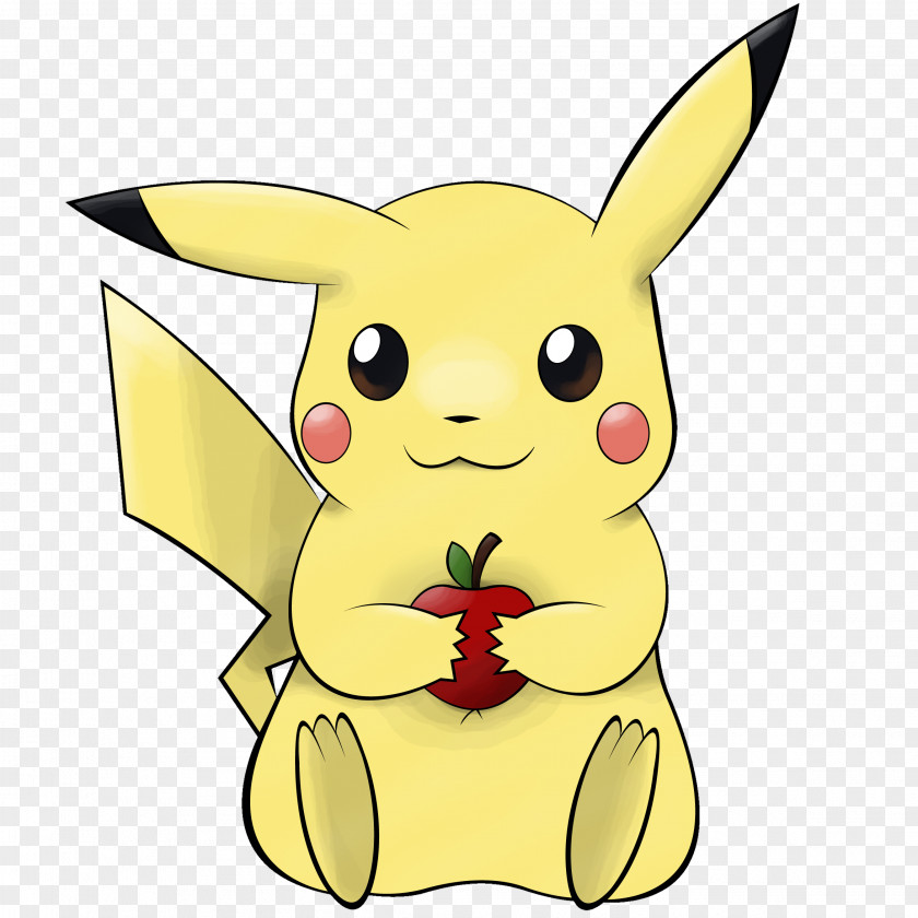 Cute Doodle Domestic Rabbit Pikachu Drawing Painting Pokémon PNG