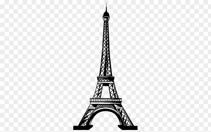 Eiffel Tower Monument Blanket PNG