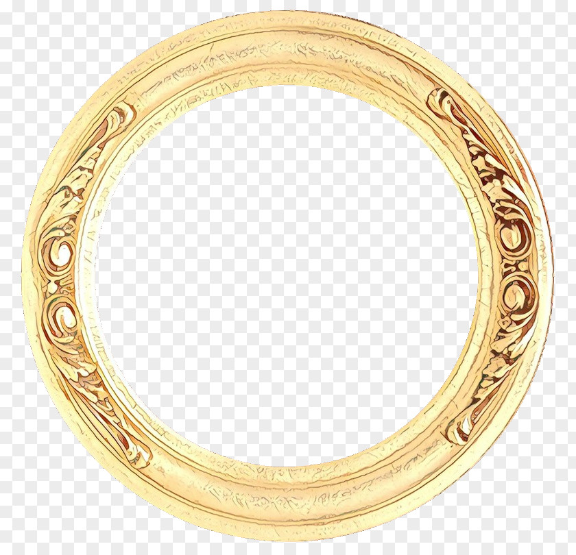 Gold Oval Body Jewelry Yellow Fashion Accessory Jewellery Metal PNG