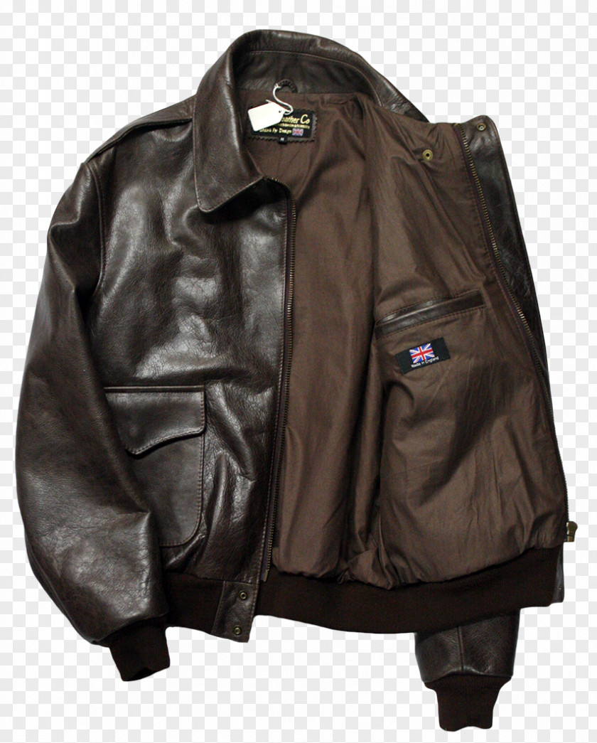 Leather Jacket A-2 Flight PNG