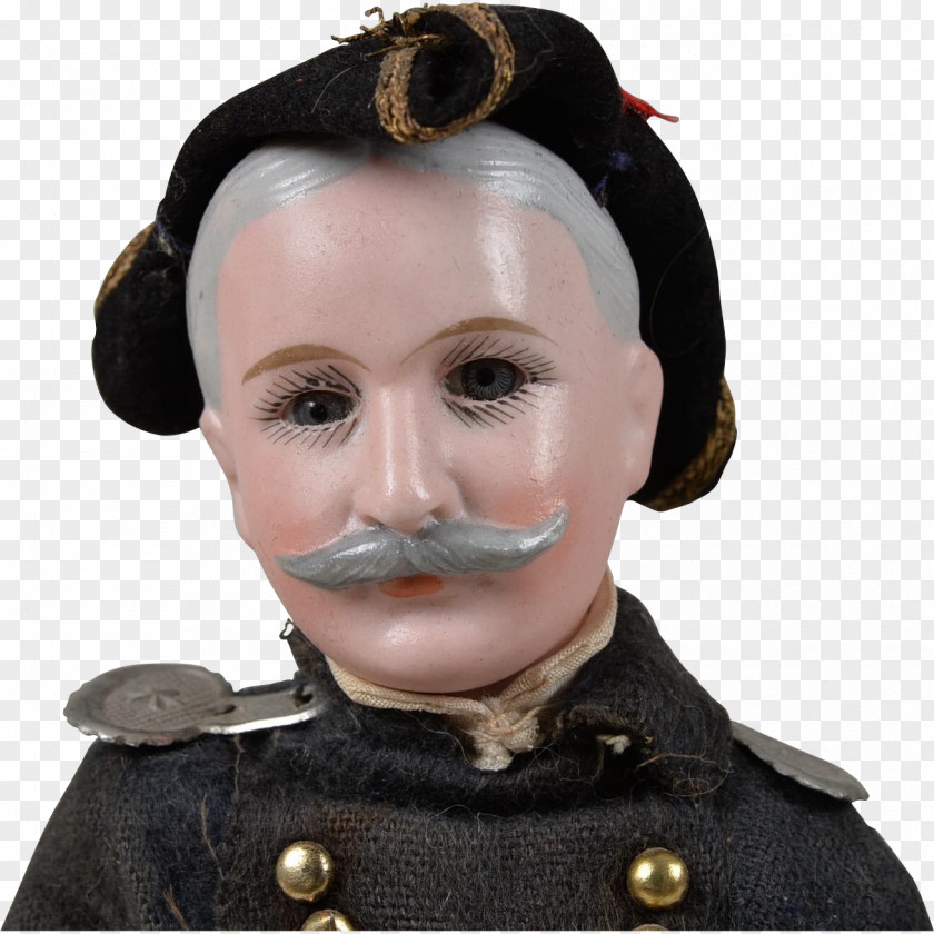 Moustache Figurine PNG