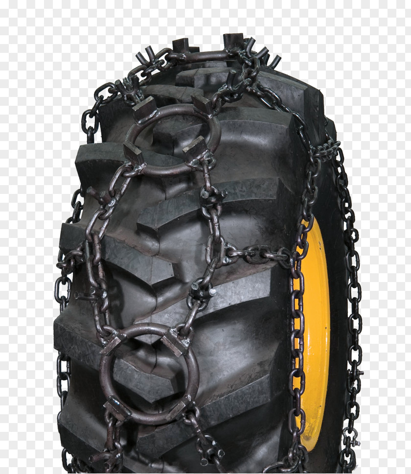 Snow Chains Tread Car Tire PNG