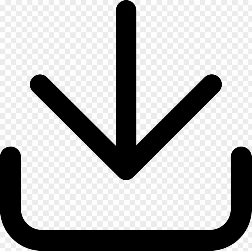 Arrow Download Computer File Symbol PNG