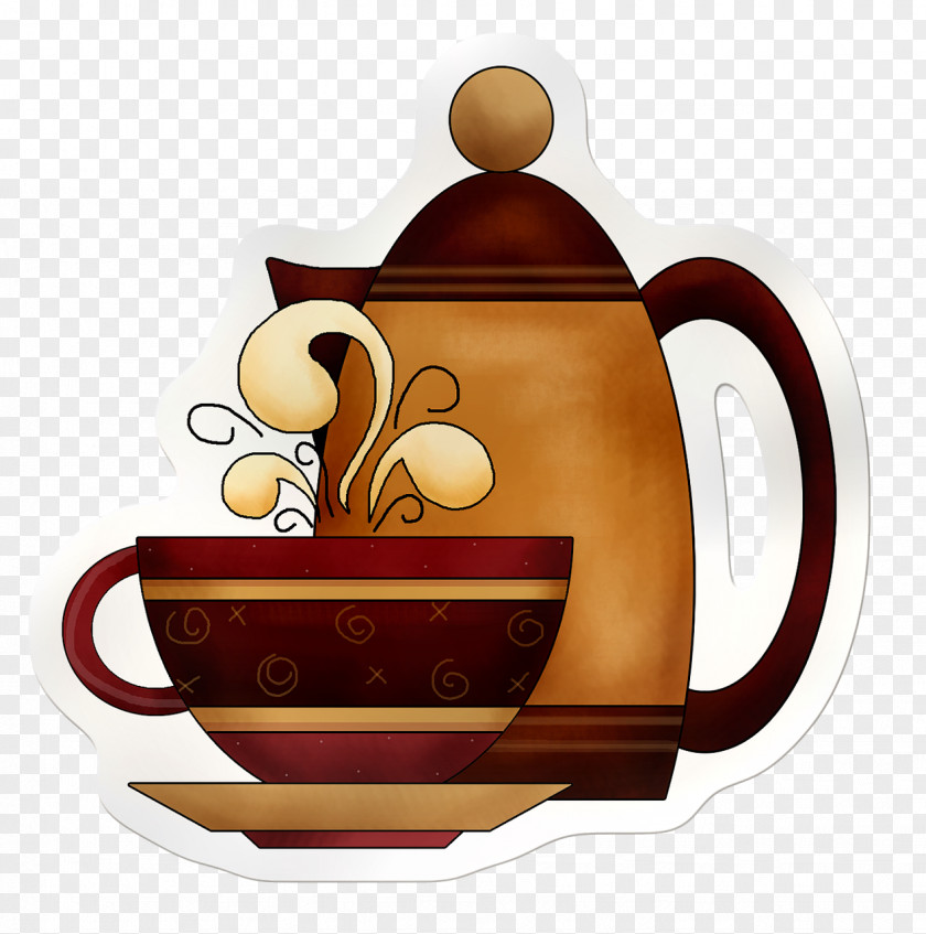 Coffee Cafe Tea Bakery Clip Art PNG