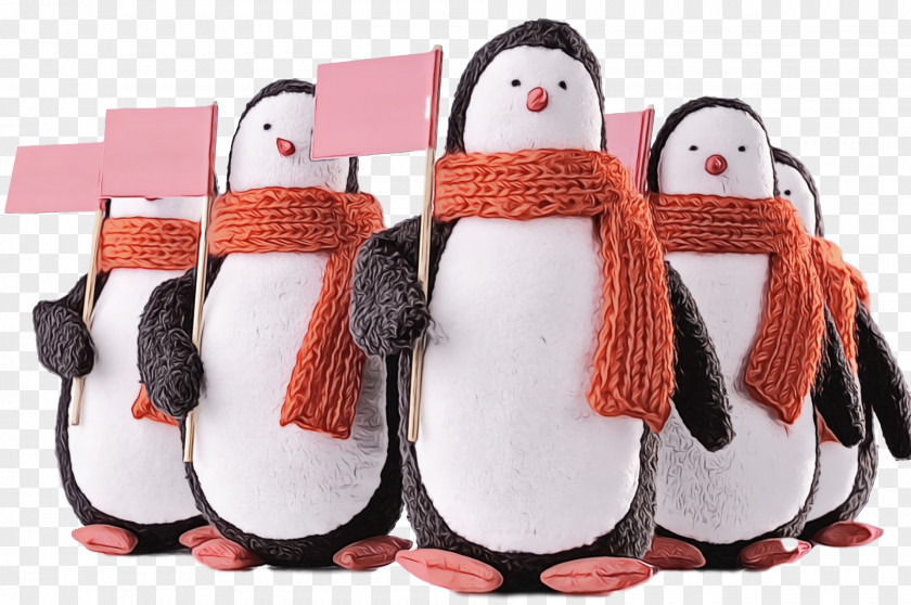 Penguins Stuffed Toy Shoe PNG