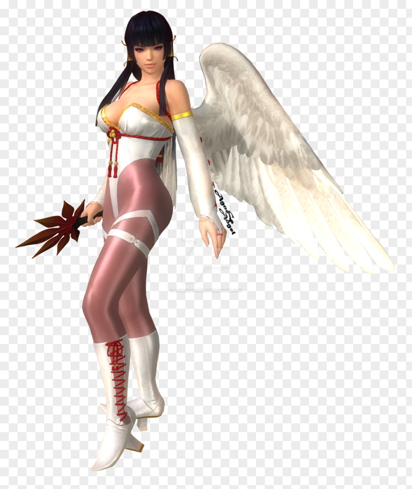 Sit Around Fairy Figurine Muscle Angel M PNG