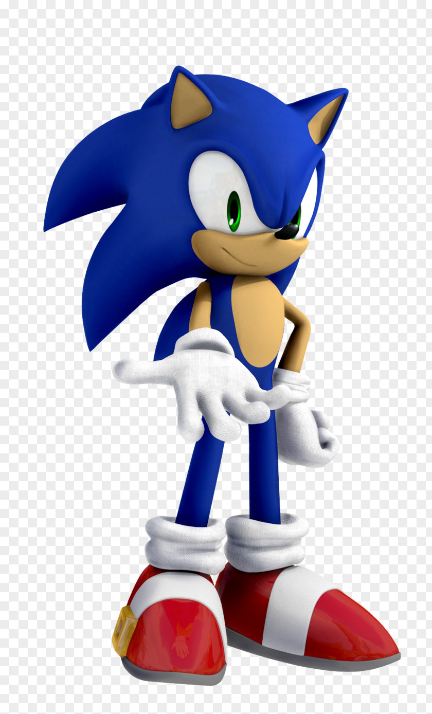 Sonic The Hedgehog Action & Toy Figures Figurine Cobalt Blue Cartoon PNG