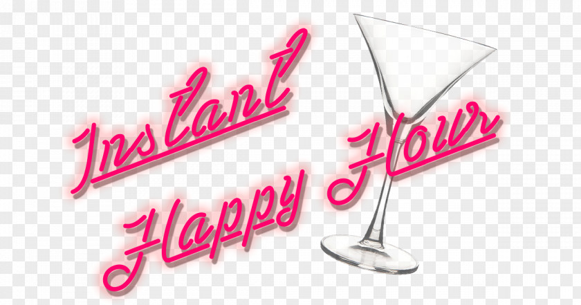 Sunset Happy Hour Logo Brand Font PNG