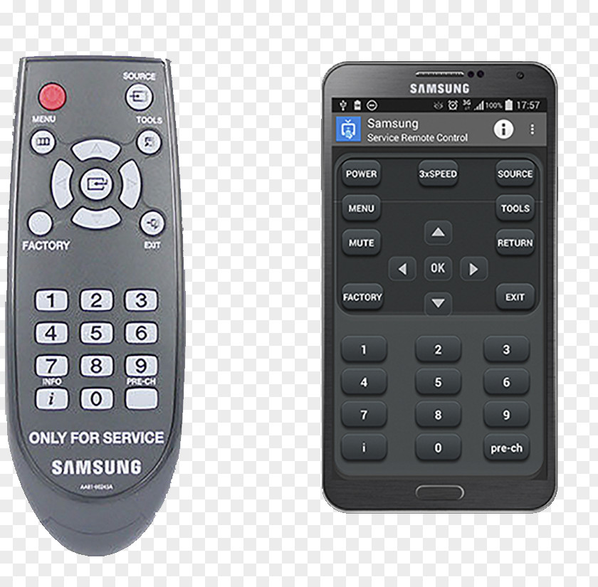 Tv Smart Remote Controls TV Samsung Android PNG