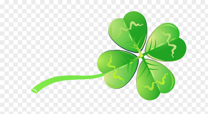 Vector Green Clover Visual Arts PNG