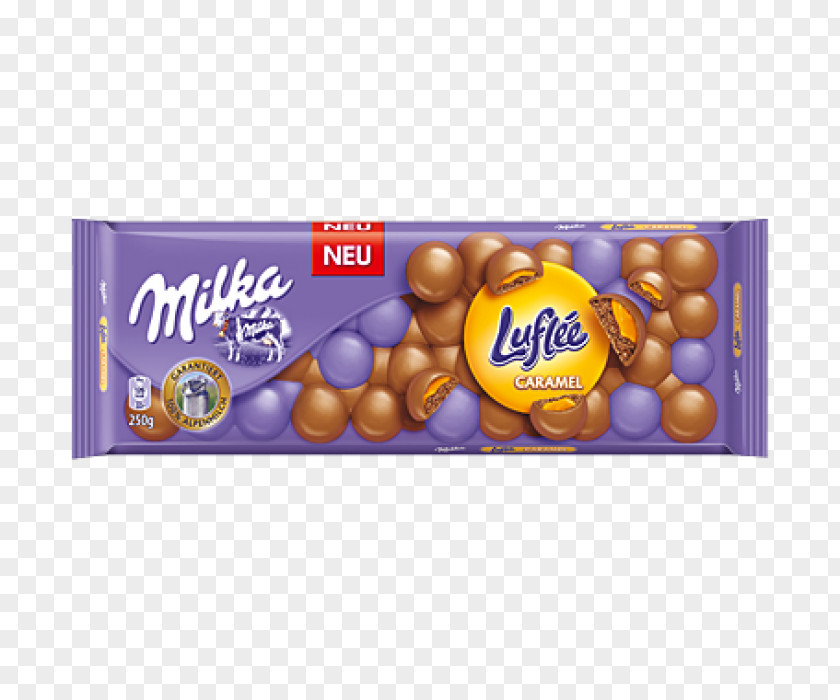 Condensed Milk Chocolate Bar Milka Caramel PNG