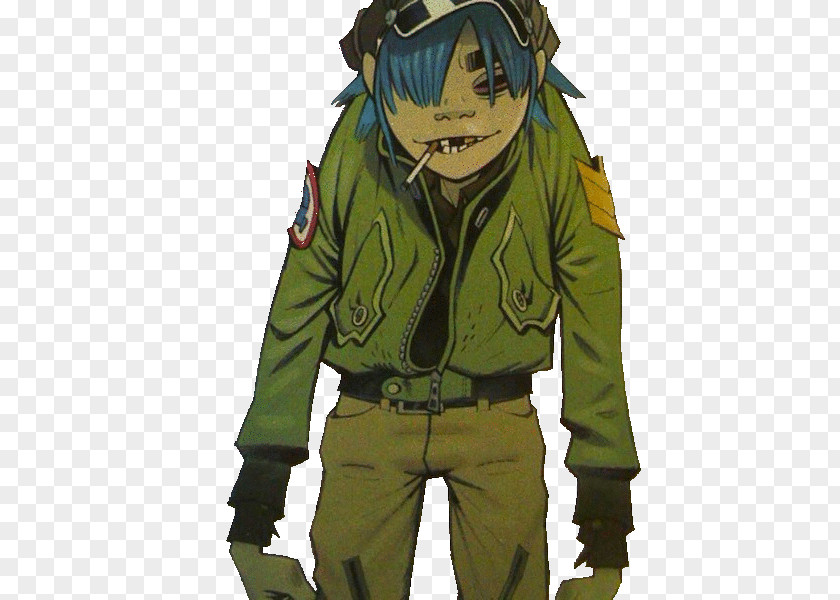 Noodals 2-D Gorillaz Murdoc Niccals Noodle Plastic Beach PNG