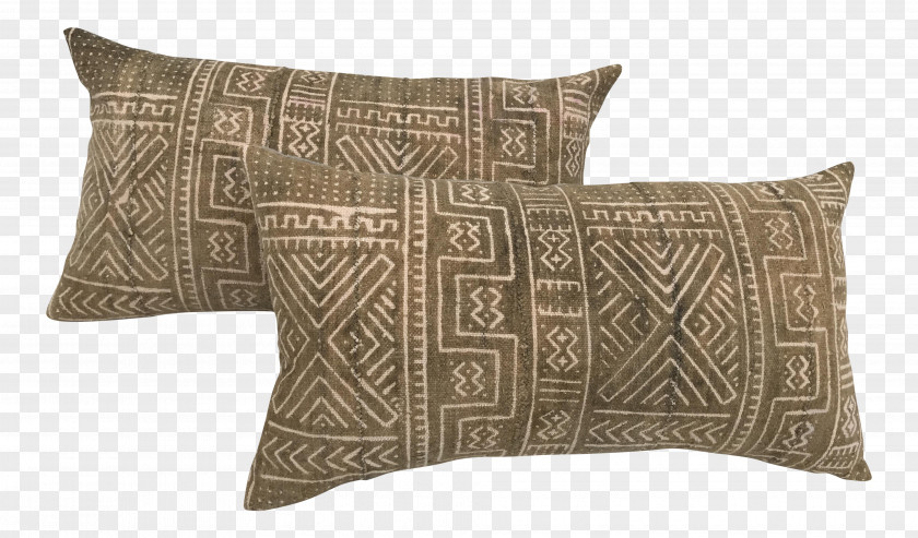 Pillow Throw Pillows Bògòlanfini Cushion Textile PNG