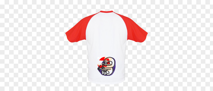 T-shirt Sleeve Red White PNG