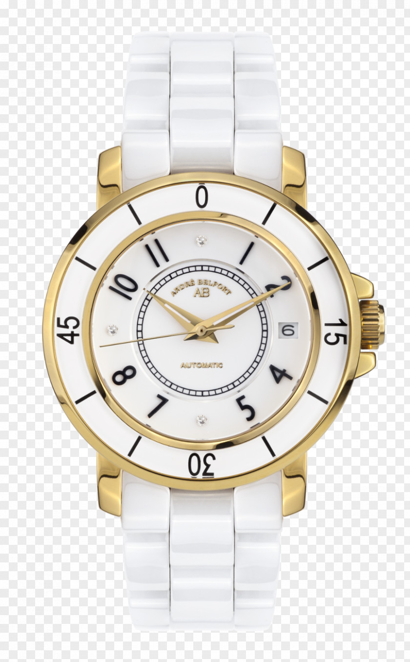 Watch Strap Burberry BU7817 White PNG