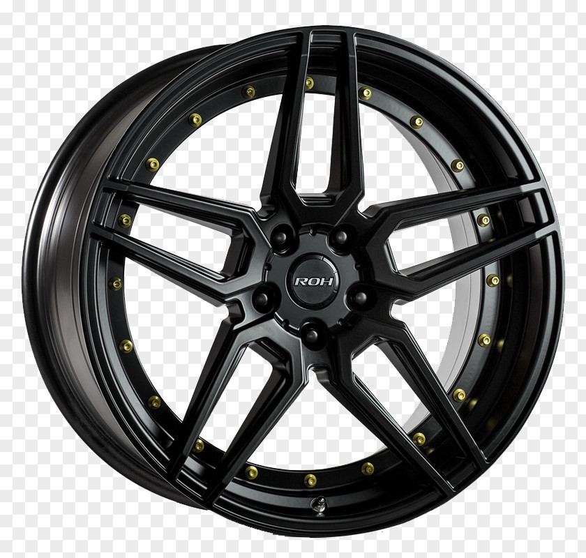 Alloy Wheel Rim Tire Sizing PNG