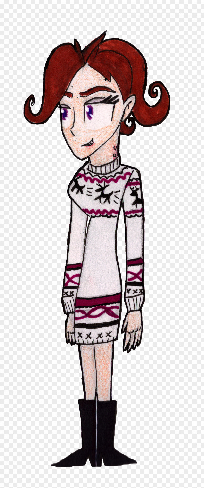 Emmy Headgear Finger Cartoon Costume PNG