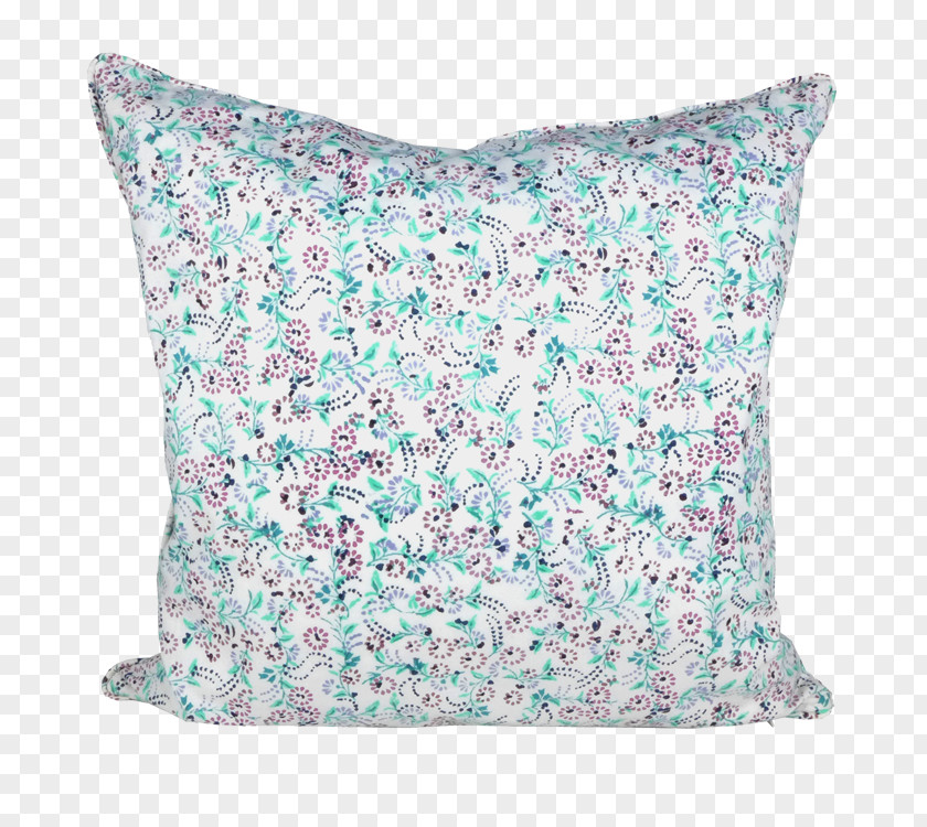 Pillow Cushion Throw Pillows Turquoise Purple PNG