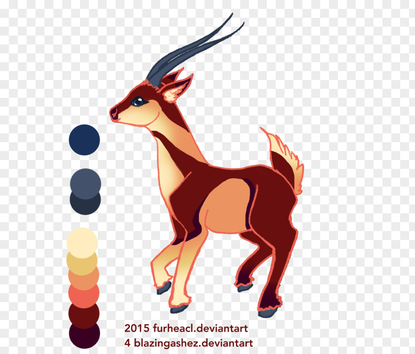 Reindeer Horse Antelope Dog PNG